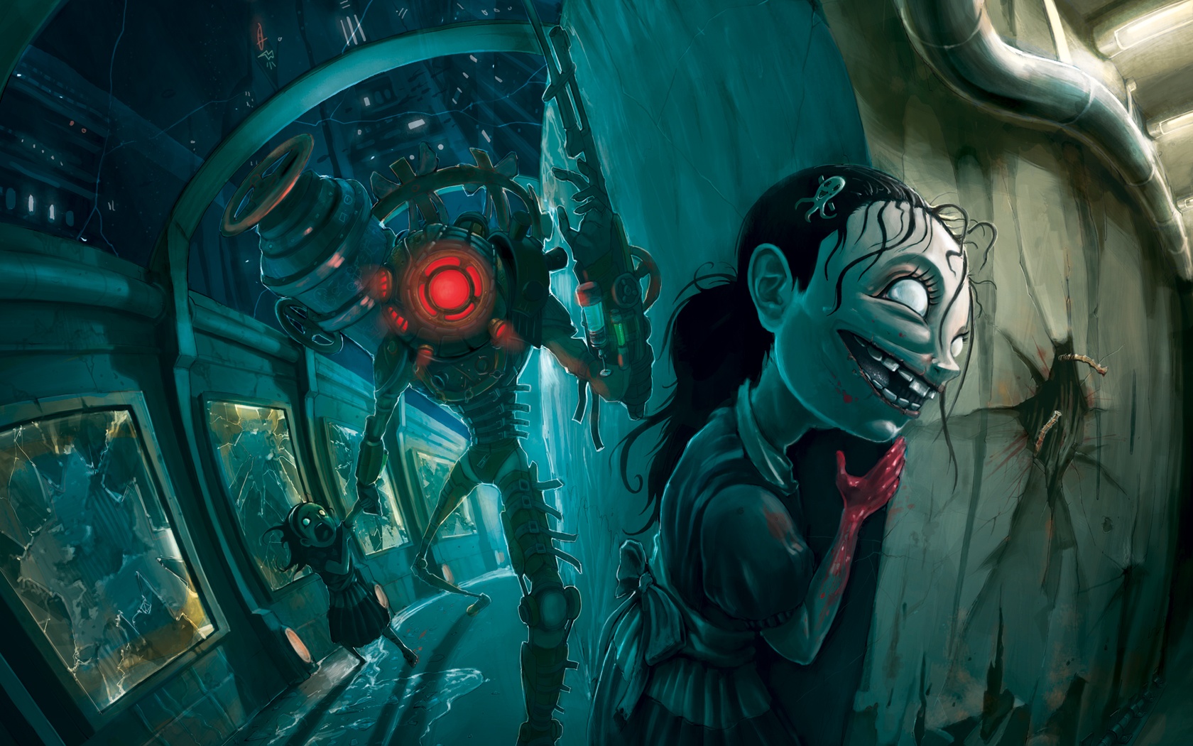 Фанарт Bioshock обои