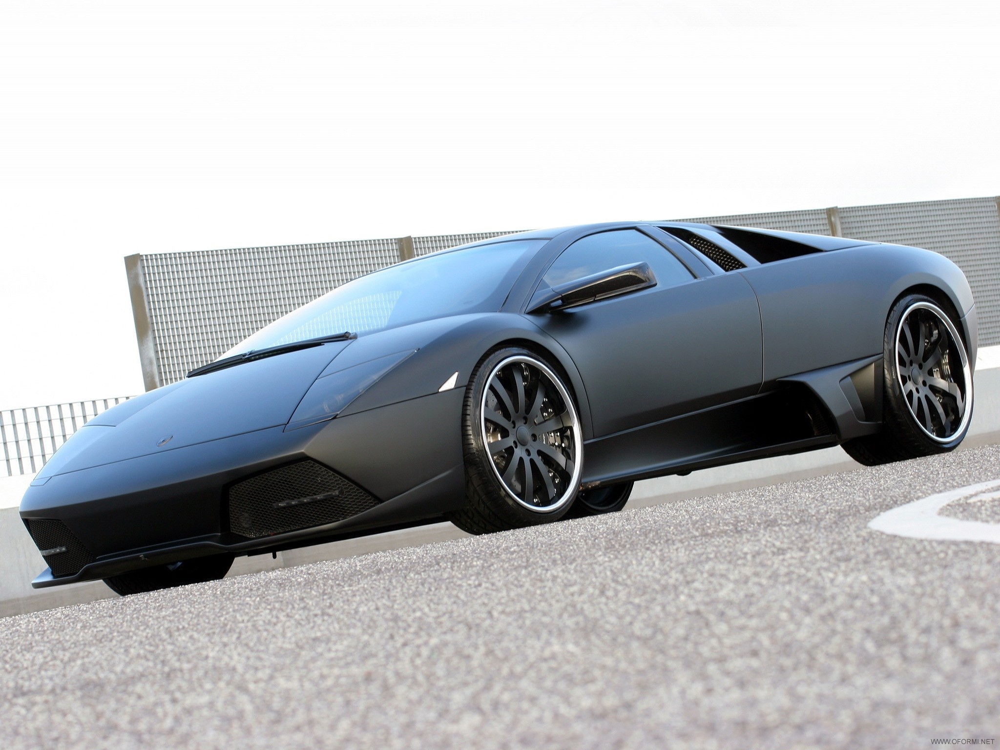 Lamborghini Reventon черного цвета обои