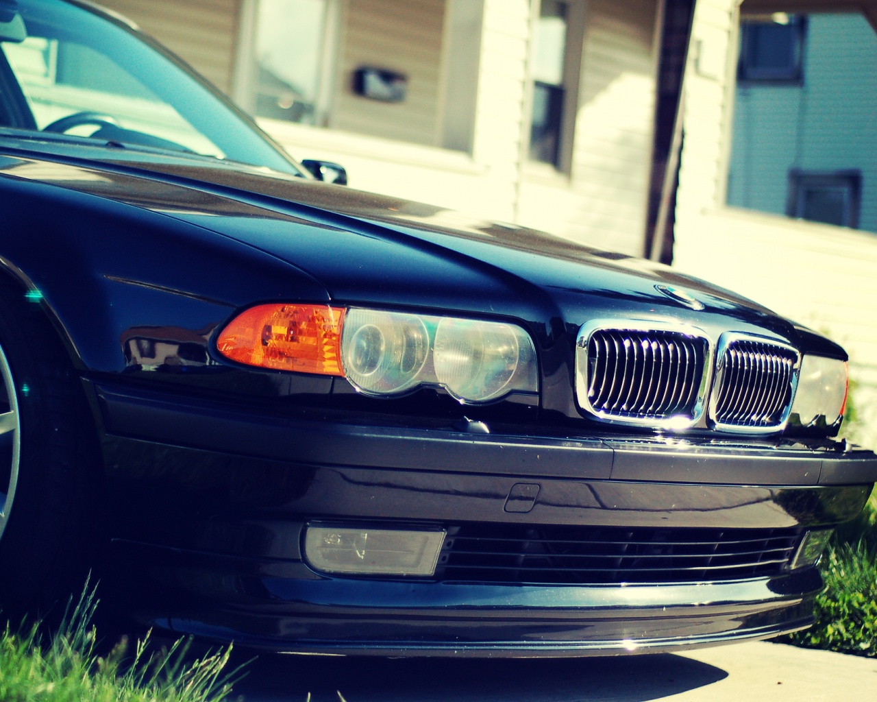 BMW e38 обои