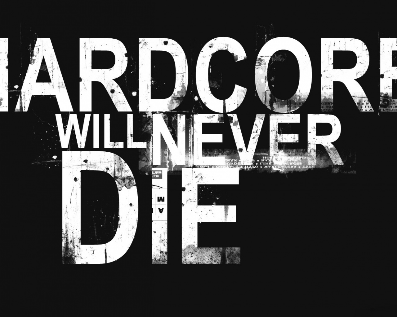 HARDCORE Will Never Die обои