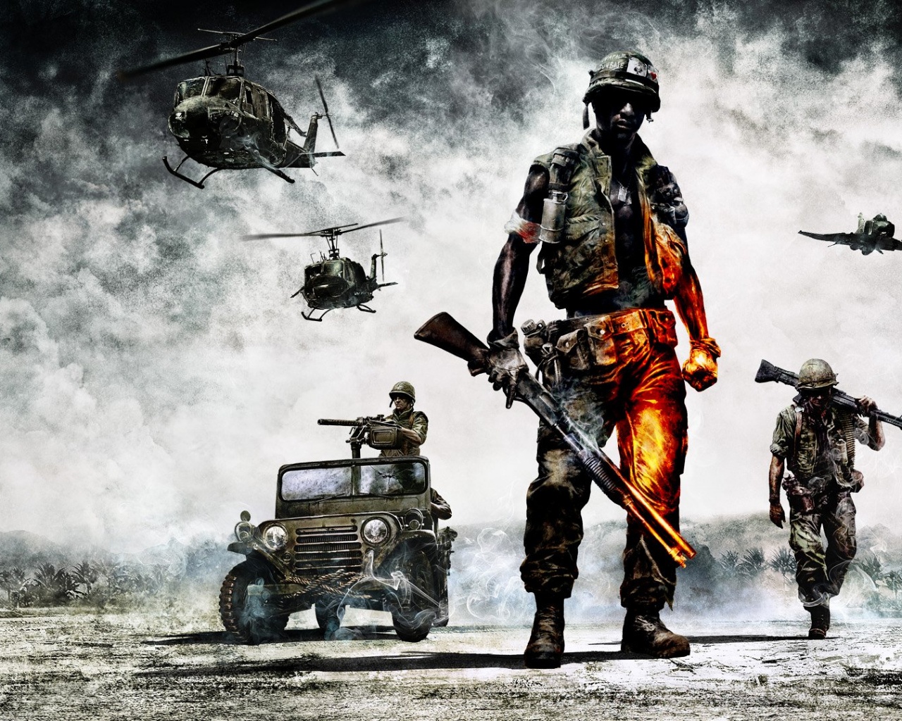 Battlefield Bad Company 2 Vietnam обои