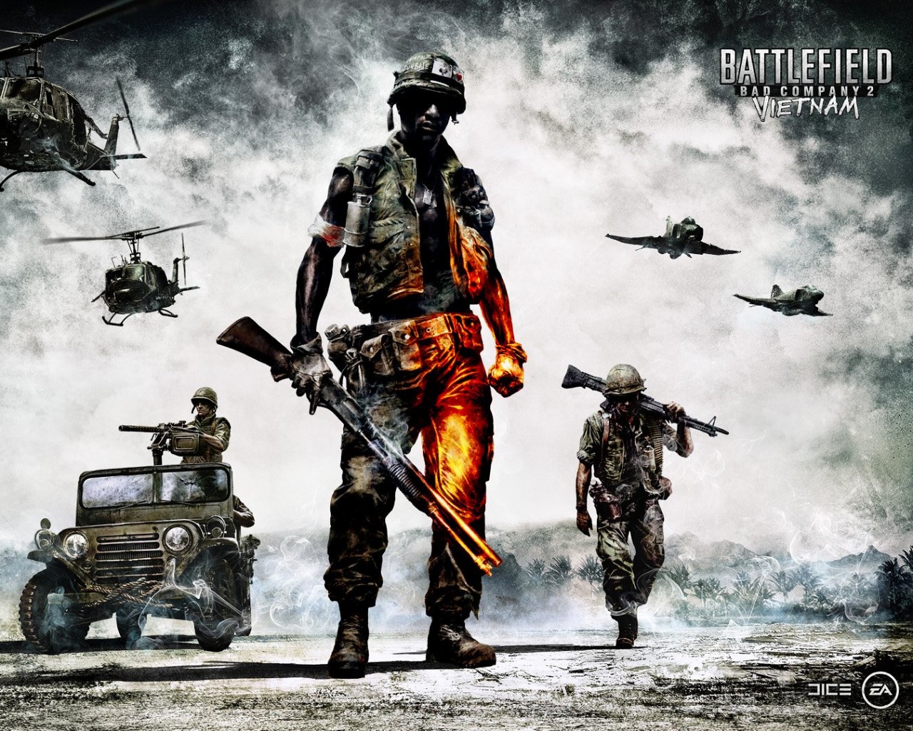 Battlefield Bad Company 2 Vietnam обои