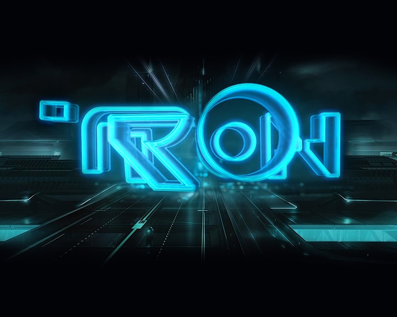 Заставка фильма TRON обои