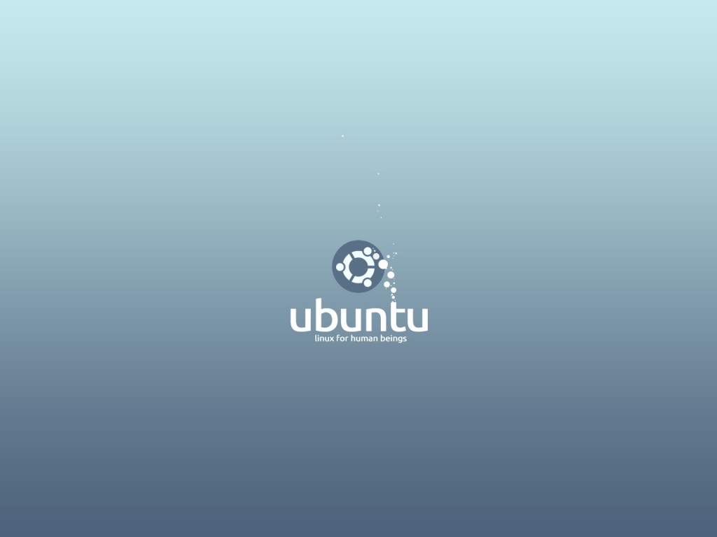 Логотип Ubuntu обои