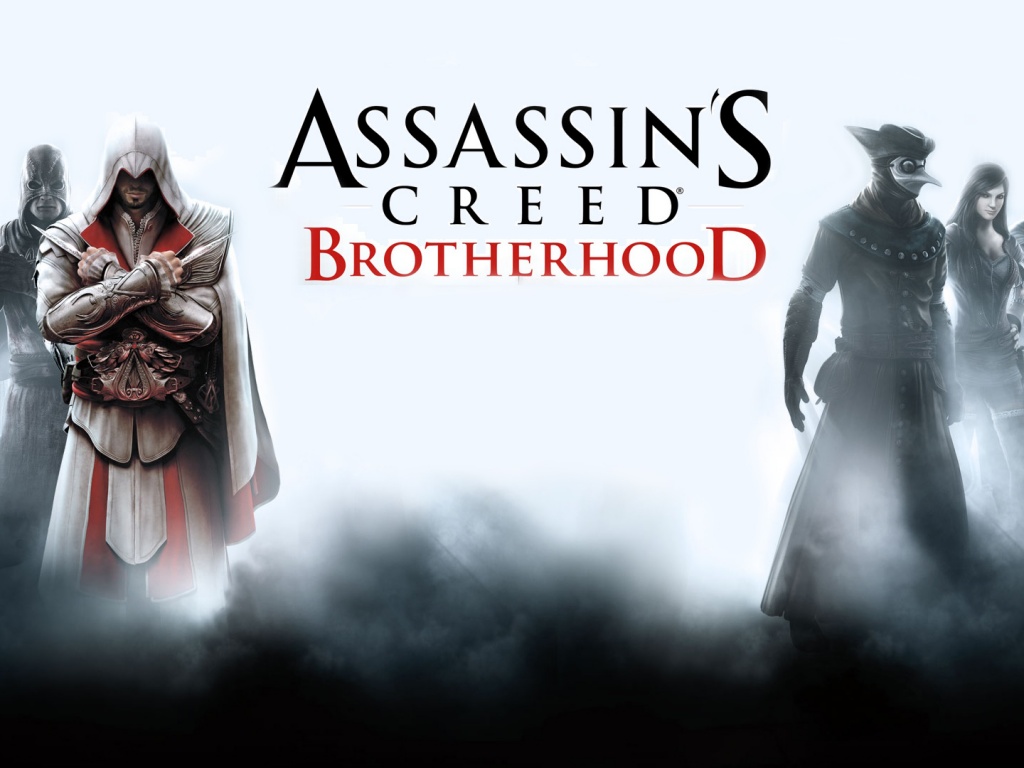 Персонажи игры Assasin"s Creed Brotherhood обои