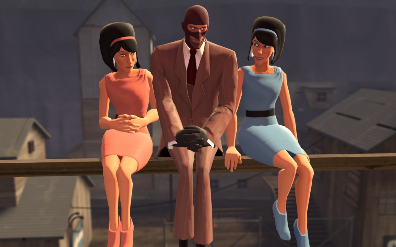 Шпион из Team Fortress 2 обои