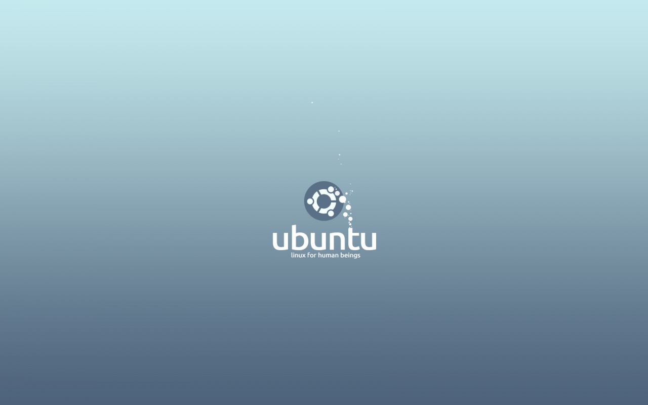 Логотип Ubuntu обои