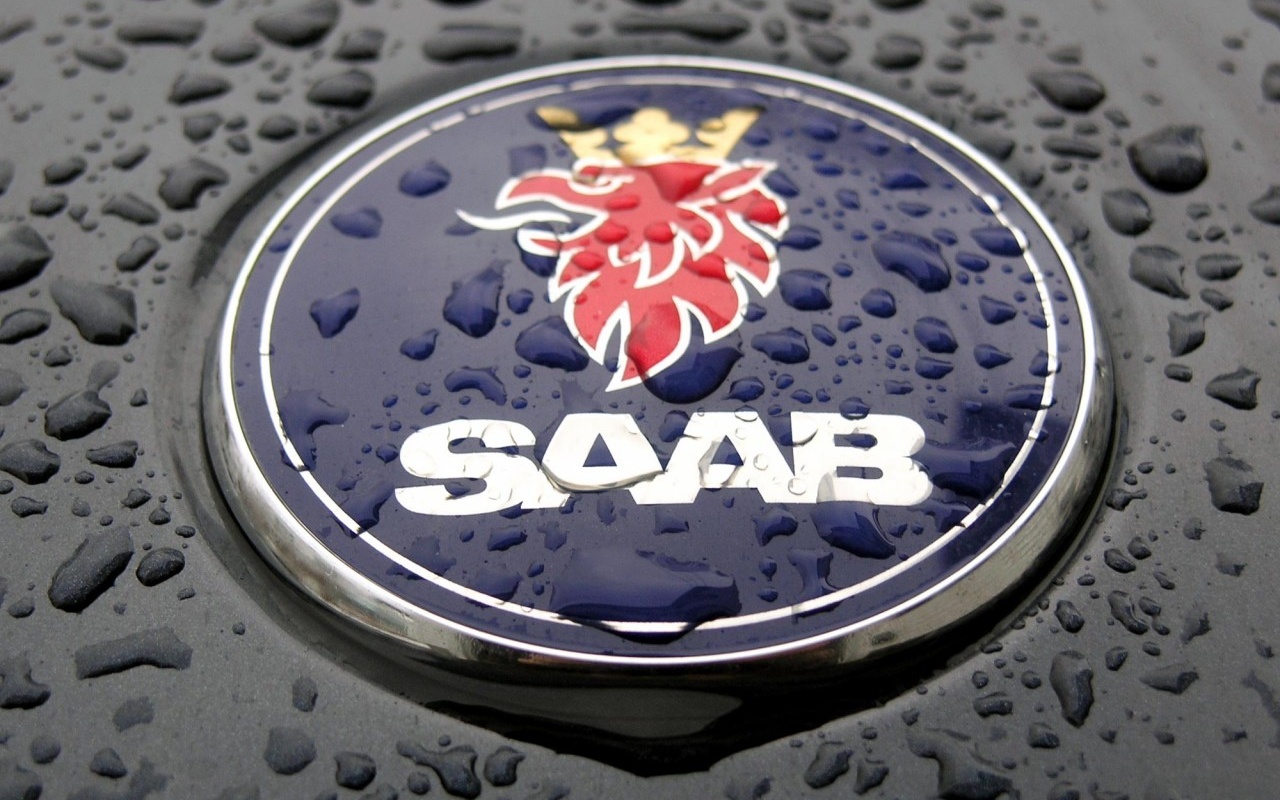 Логотип Saab обои