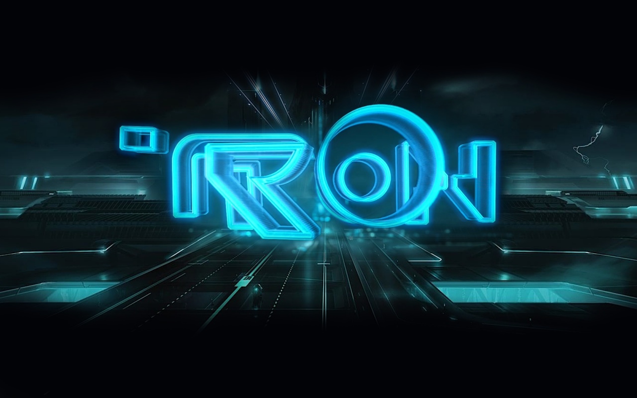 Заставка фильма TRON обои