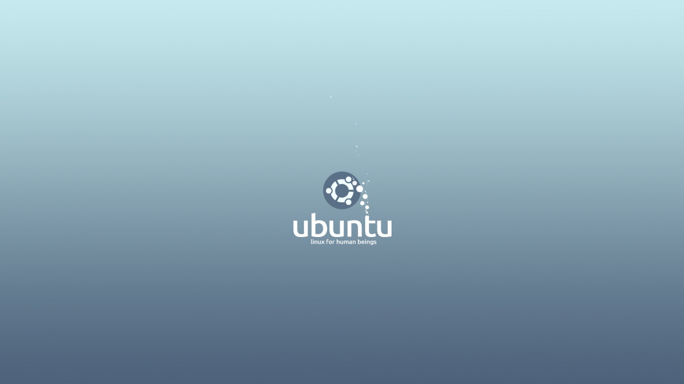 Логотип Ubuntu обои