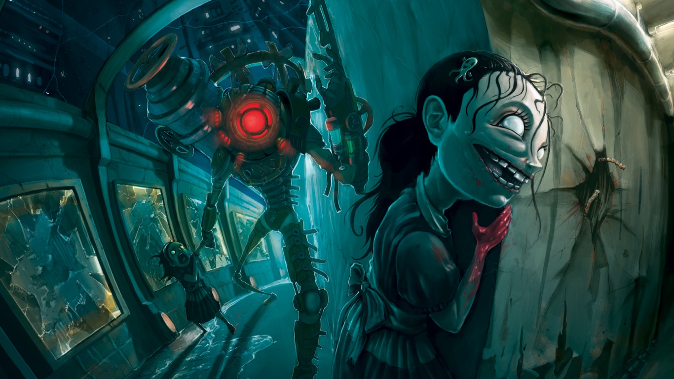 Фанарт Bioshock обои