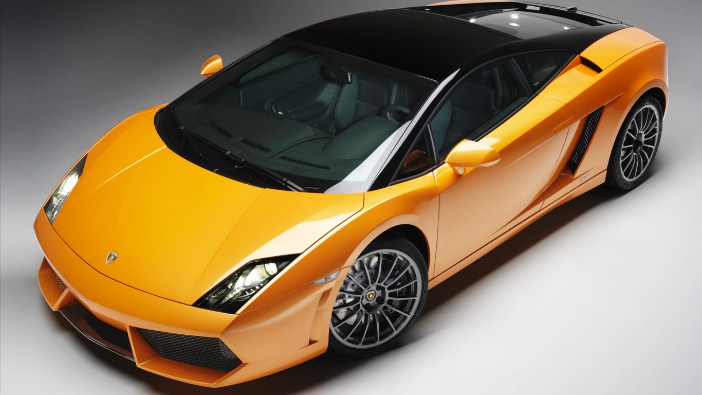 Жёлтый Lamborghini Gallardo обои