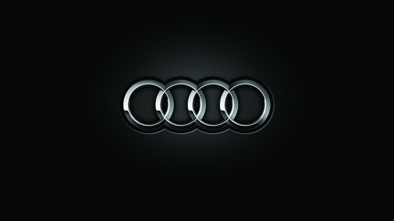 Логотип Audi обои