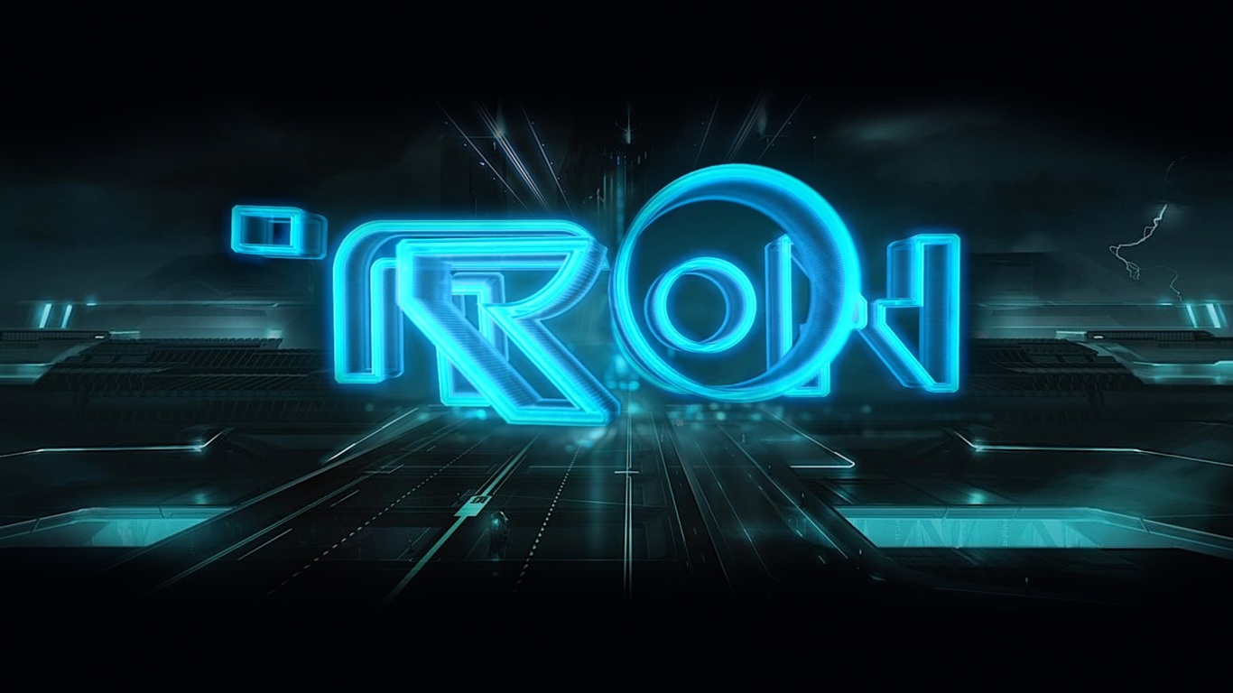 Заставка фильма TRON обои