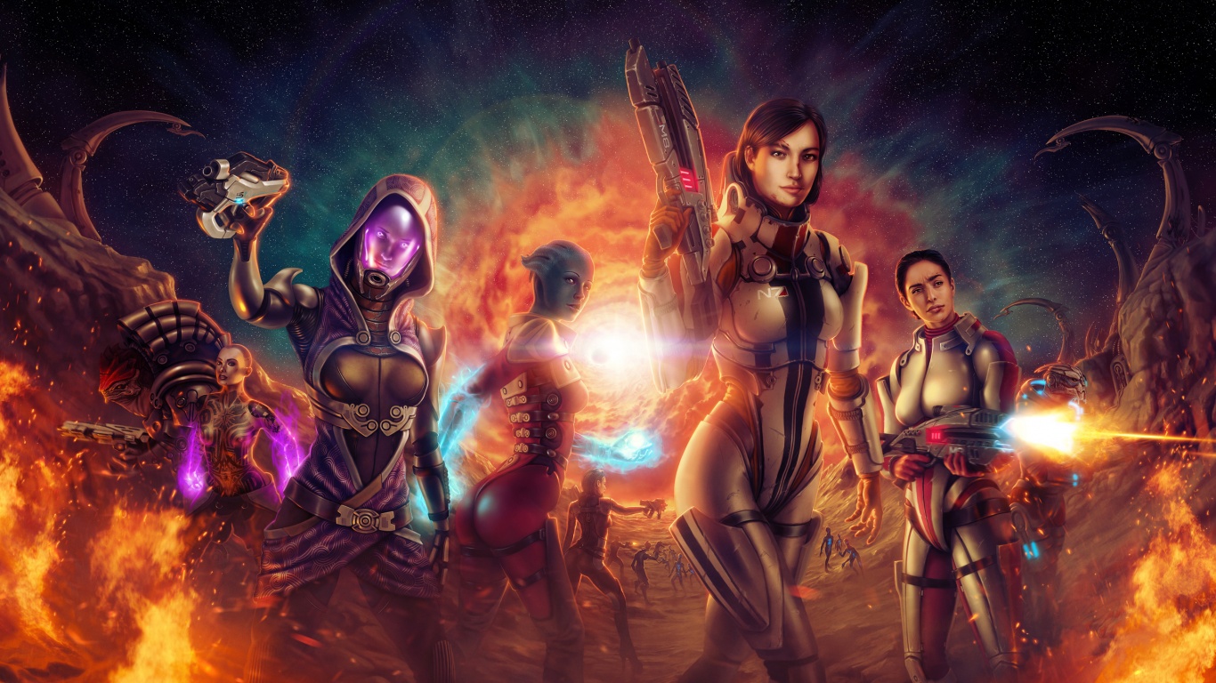 Mass Effect 3 обои