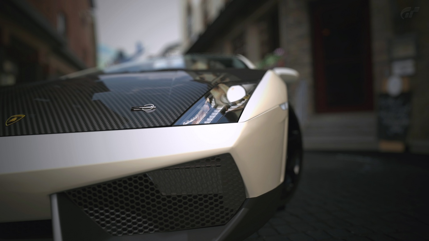 Lamborghini с карбоновым багажником обои