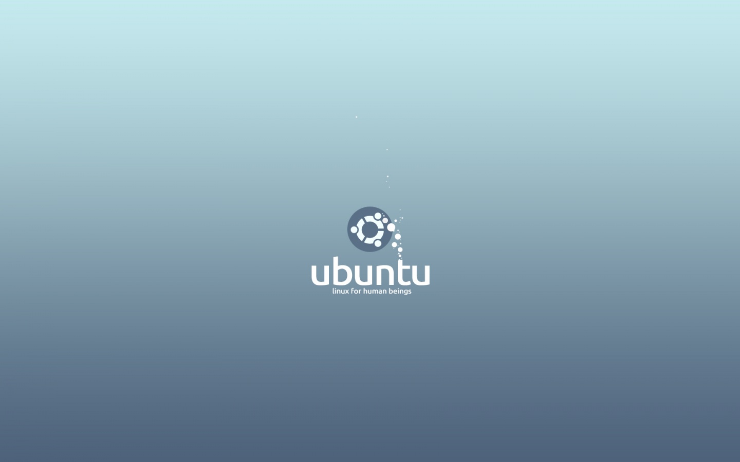 Логотип Ubuntu обои