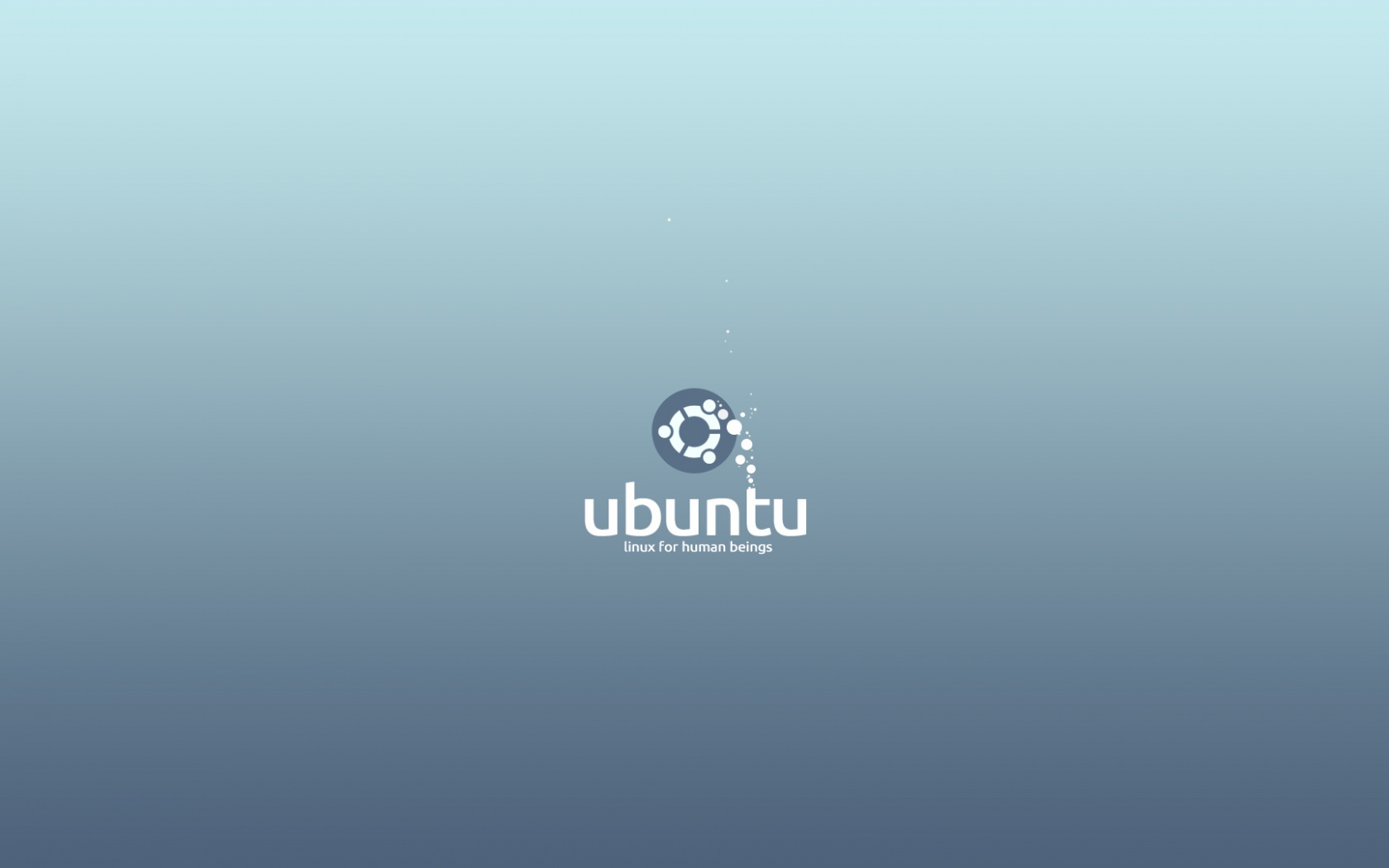 Логотип Ubuntu обои