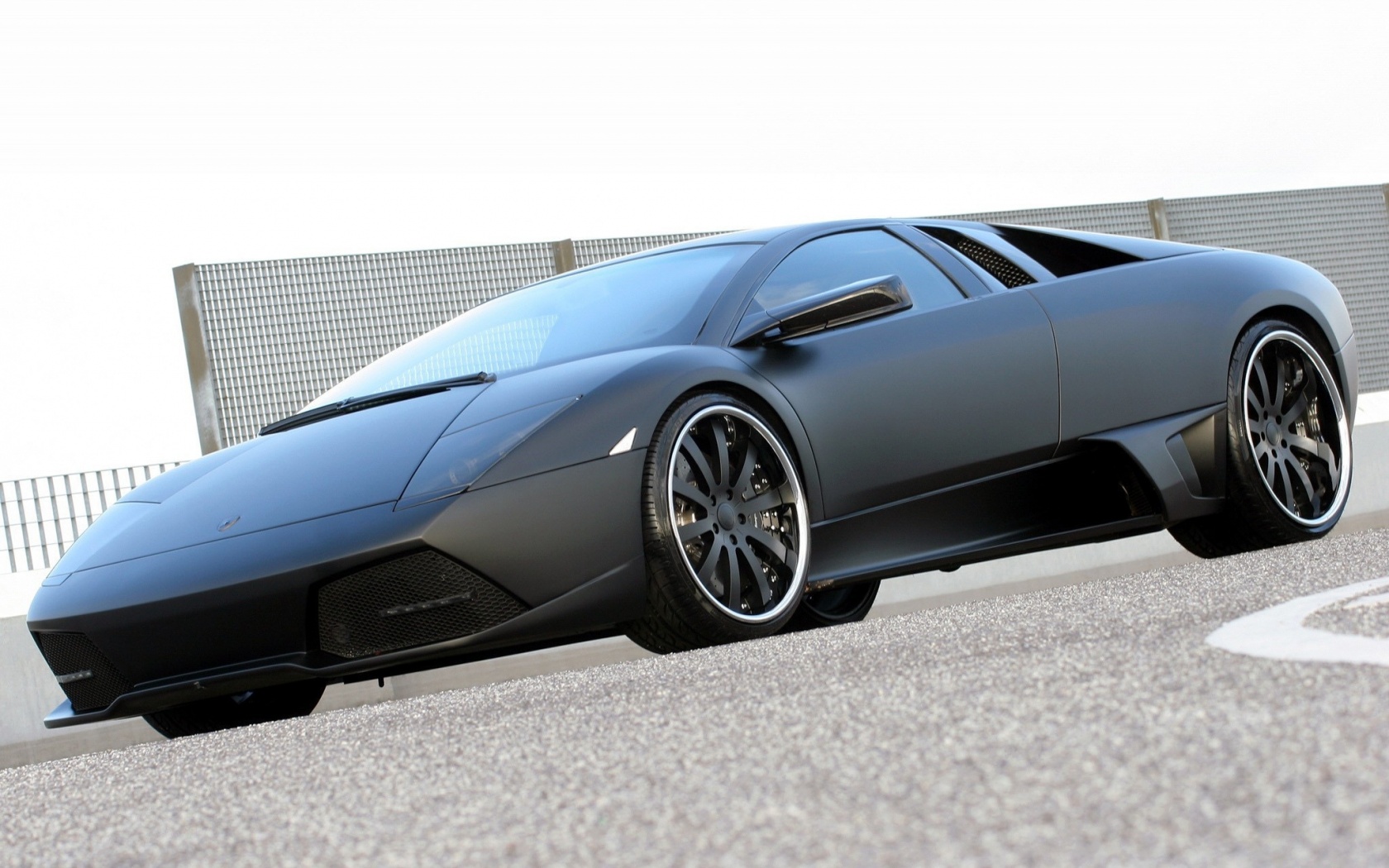 Lamborghini Reventon черного цвета обои