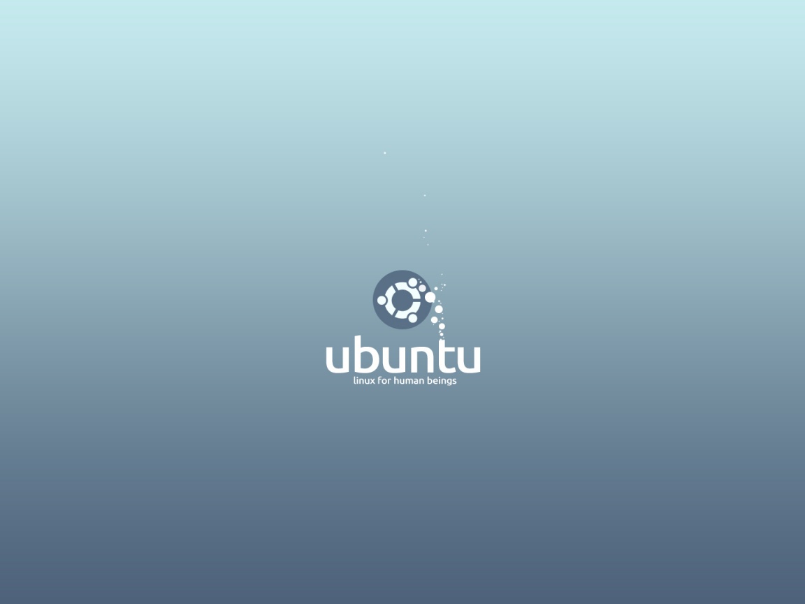 Логотип Ubuntu обои