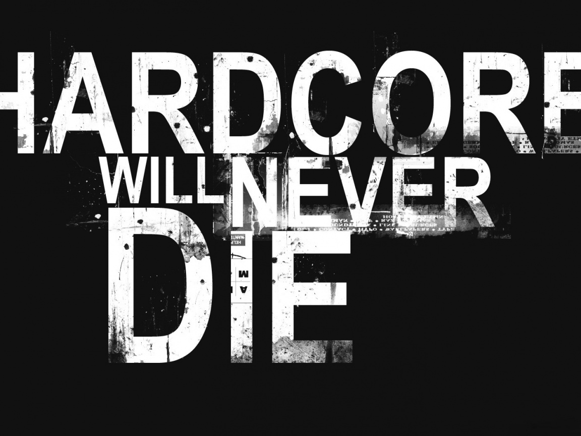 HARDCORE Will Never Die обои