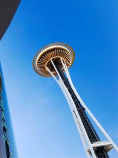 Space Needle Tower обои