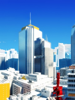 Город Mirrors Edge обои