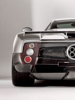 Pagani Zonda сзади обои