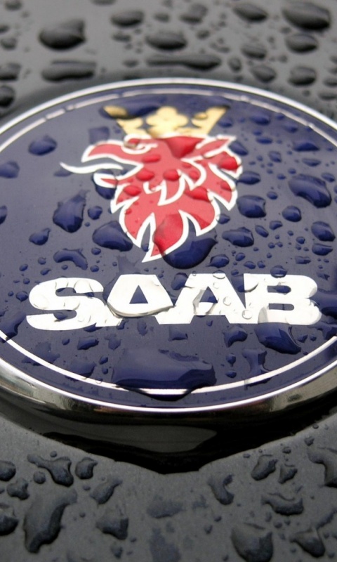 Логотип Saab обои