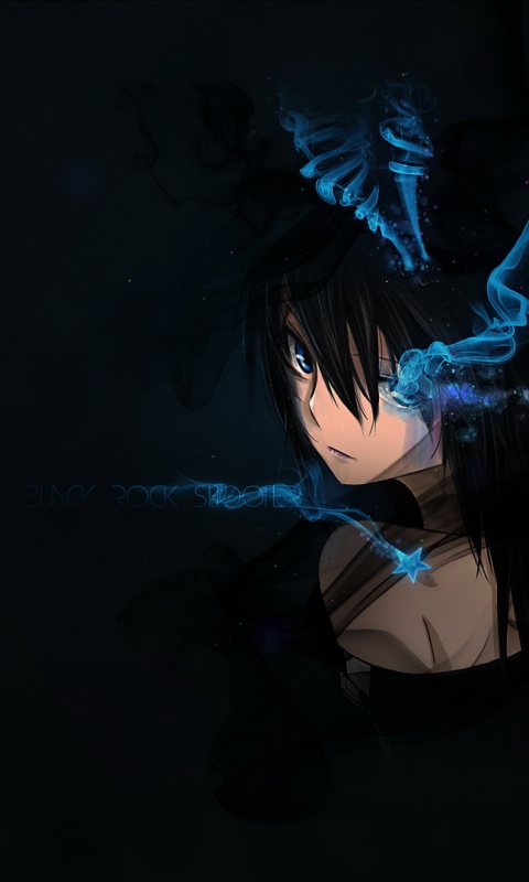 Black rock shooter обои