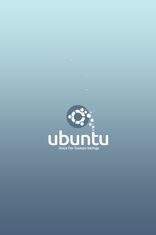 Логотип Ubuntu обои