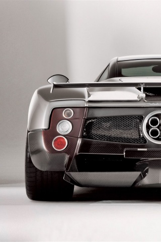 Pagani Zonda сзади обои