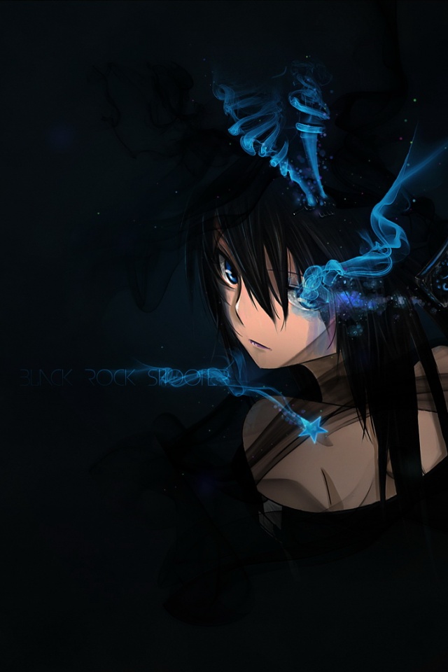 Black rock shooter обои