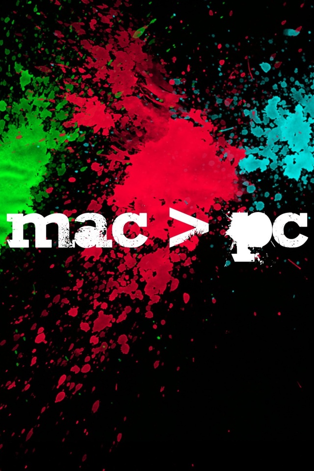 Mac лучше Pc обои