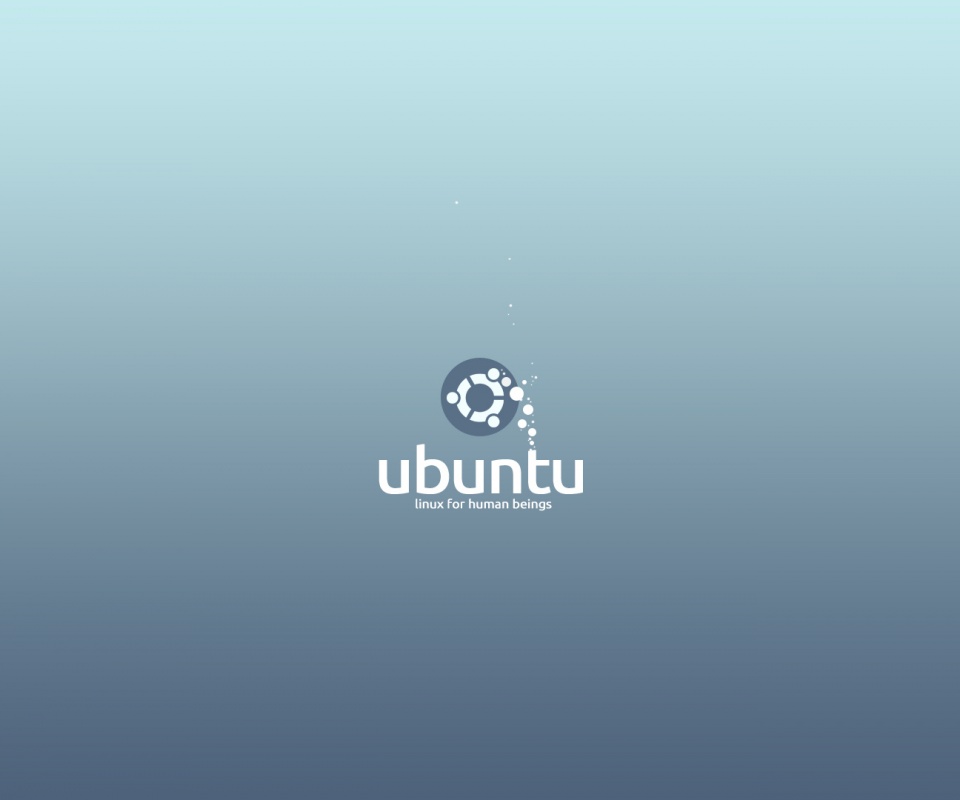 Логотип Ubuntu обои