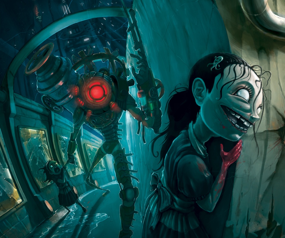 Фанарт Bioshock обои