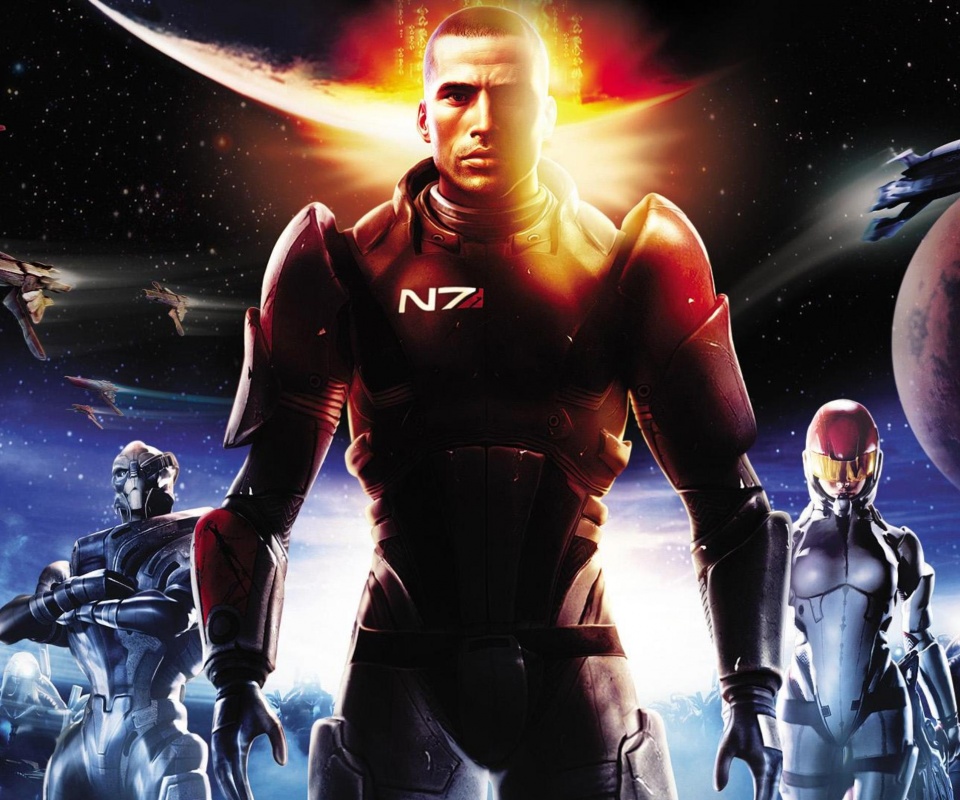 Mass Effect 1 обои