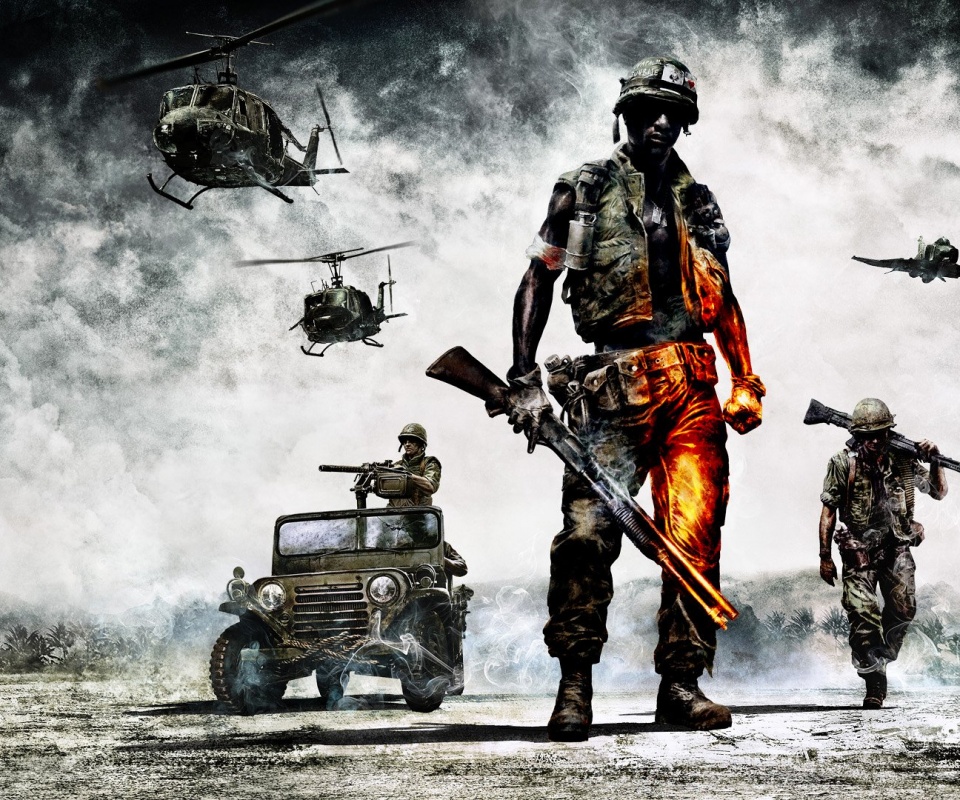 Battlefield Bad Company 2 Vietnam обои