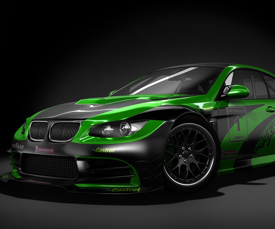 Гоночный BMW M3 обои