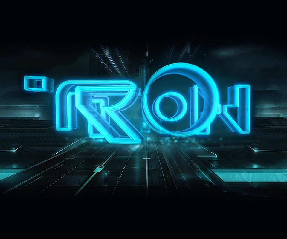 Заставка фильма TRON обои