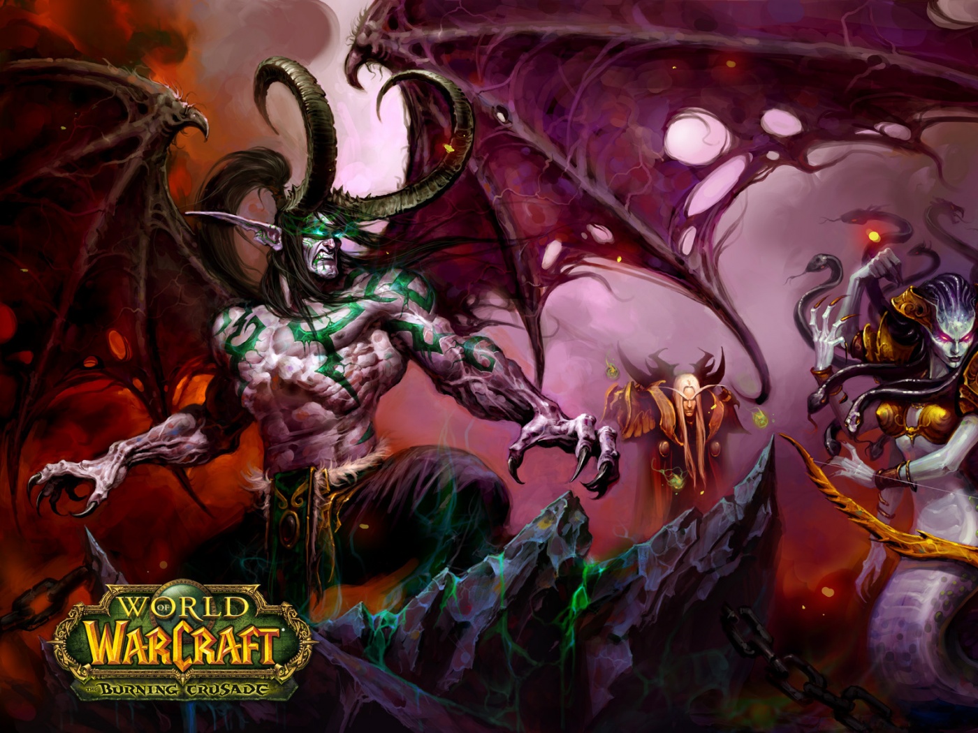 Обои Worldof WarCraft Burning Crusade обои