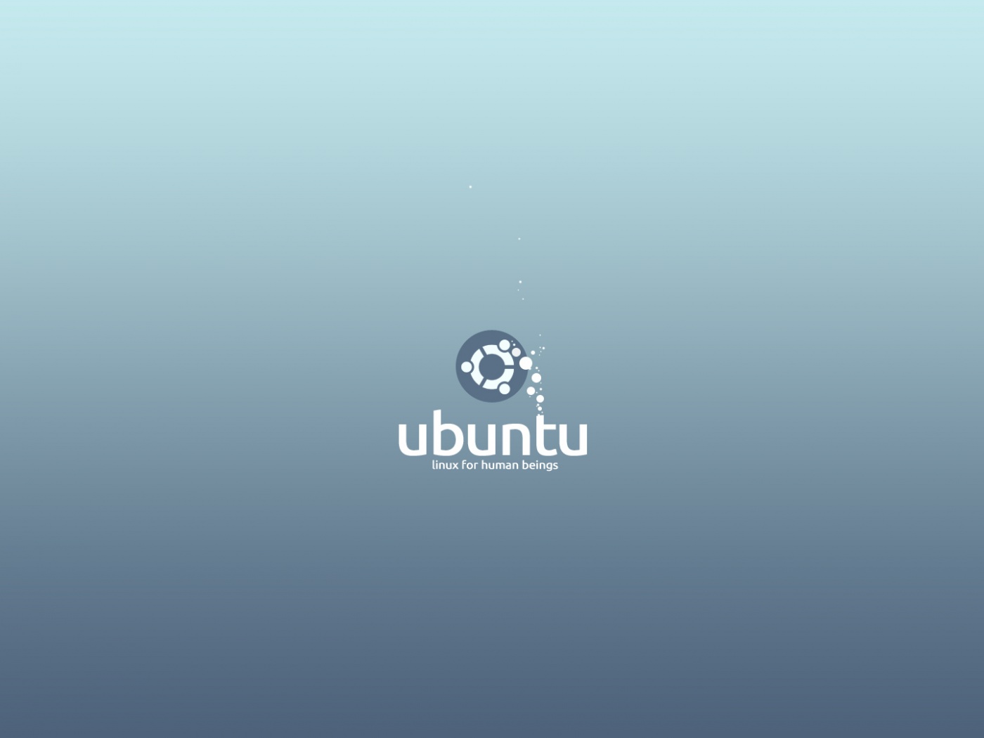 Логотип Ubuntu обои