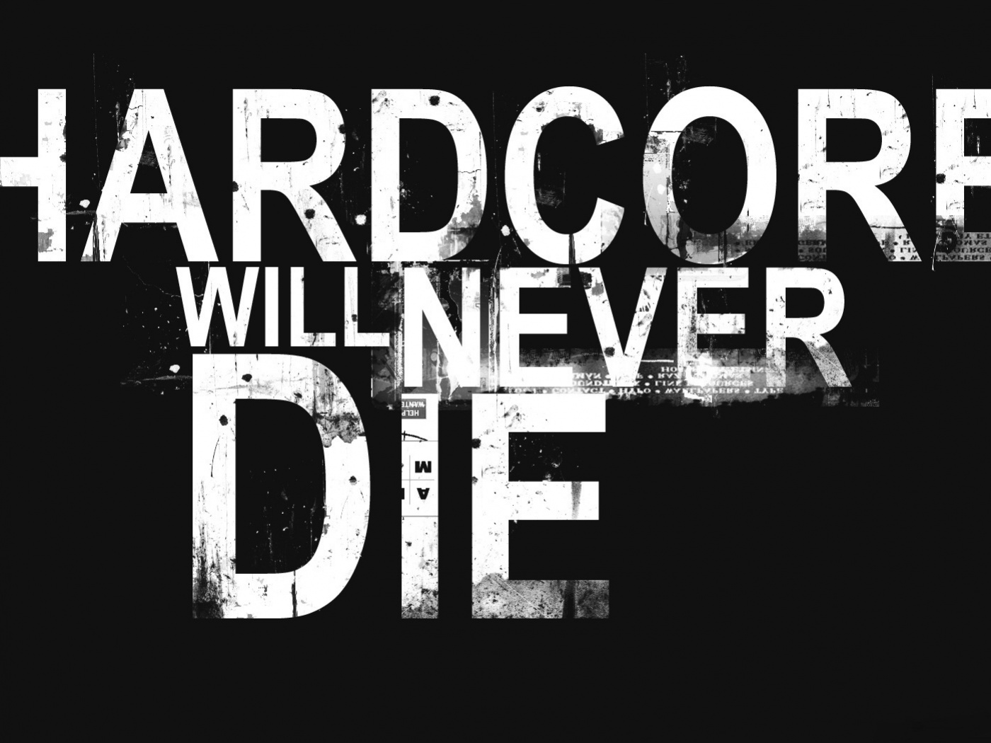 HARDCORE Will Never Die обои