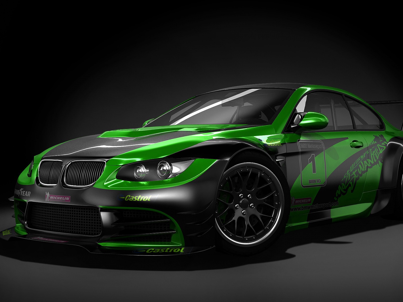 Гоночный BMW M3 обои