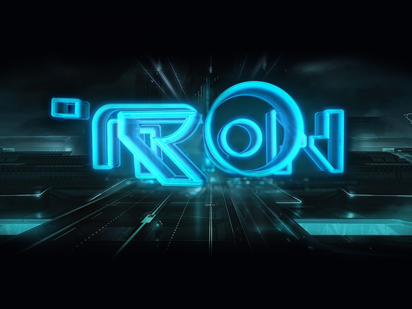 Заставка фильма TRON обои