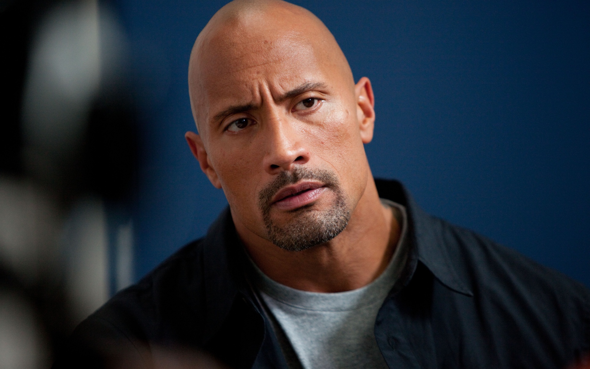 Dwayne johnson, Actor, Bald, Hair, Celebrity обои