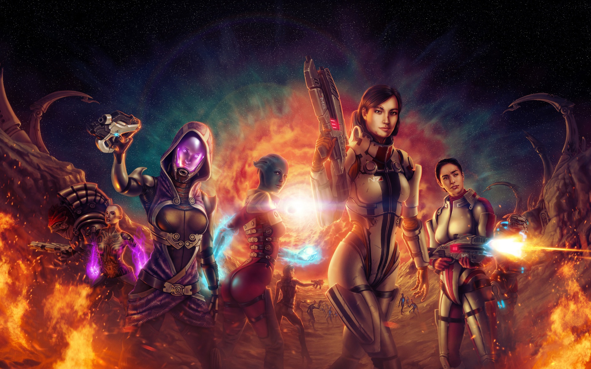 Mass Effect 3 обои