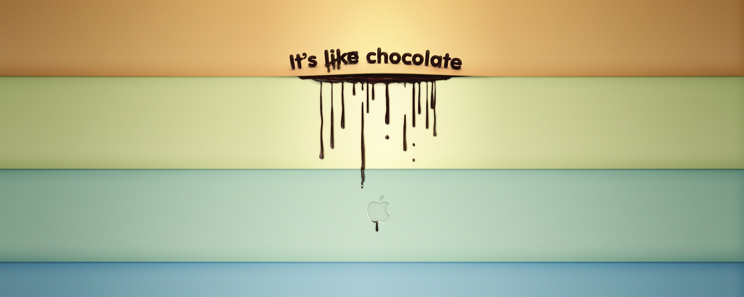 It"s not like chocolate обои