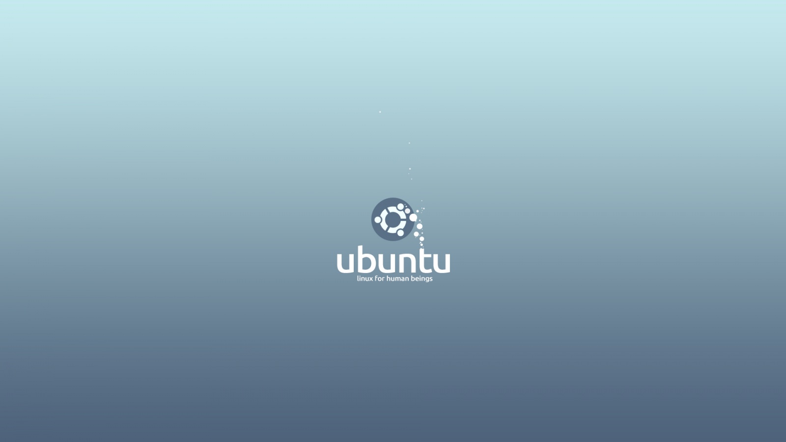 Логотип Ubuntu обои