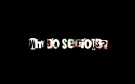 обои А чего ты такой серьезный? для рабочего стола джокер темный рыцарь типографика